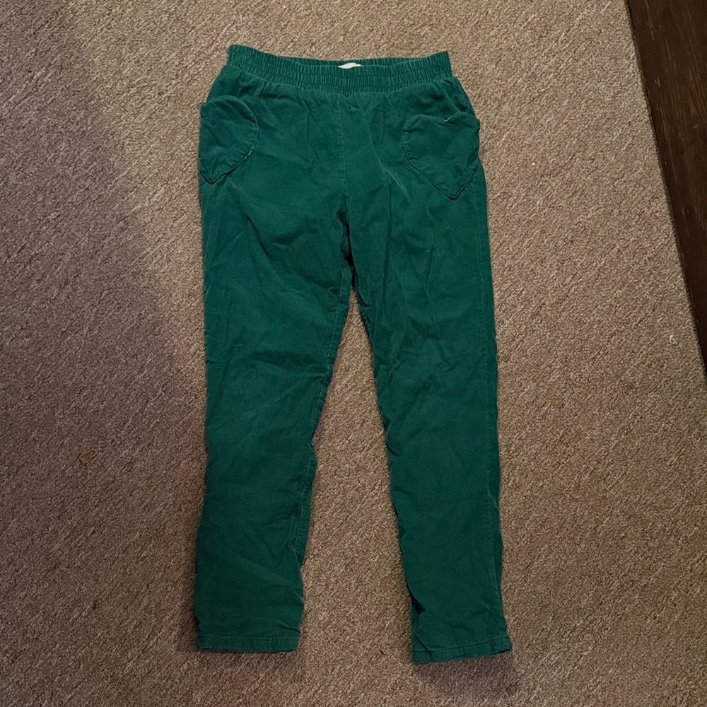 Mini Boden Teal Corduroy Pants